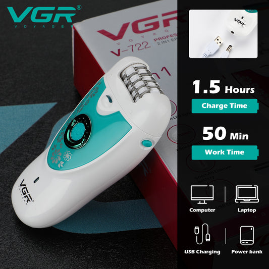 ماكينة ازالة الشعر النسائية VGR 722