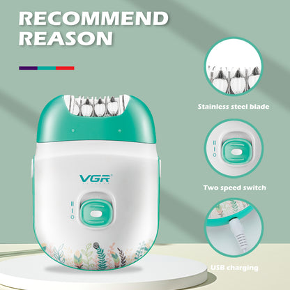 ماكينة ازالة الشعر النسائية VGR 726
