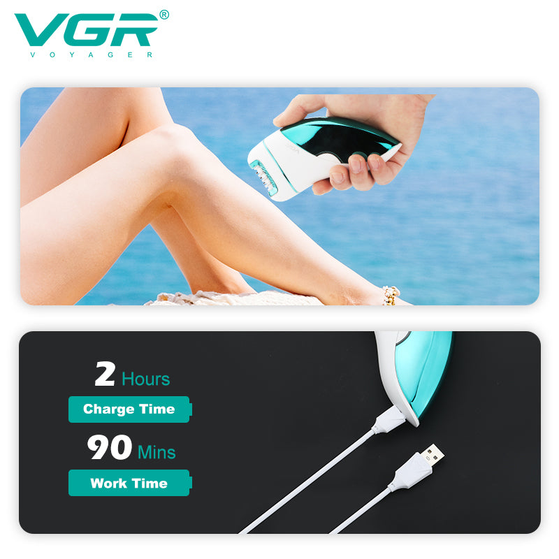 ماكينة ازالة الشعر النسائية VGR 731 3*1