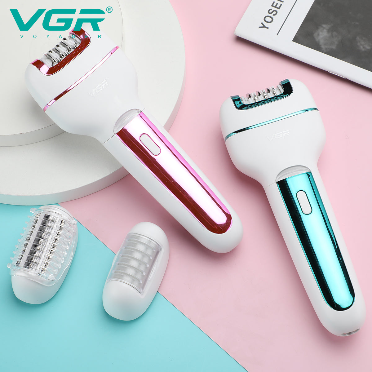ماكينة ازالة شعر نسائية VGR 732 3*1
