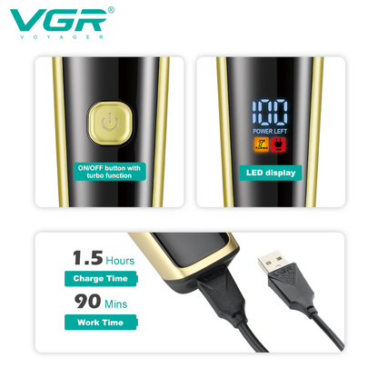 ماكينة حلاقة وتنعيم VGR 366 3*1