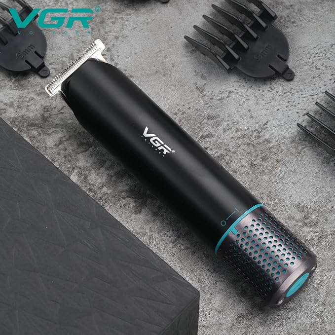 ماكينة حلاقة وتحديد الشعر اللاسلكية VGR V-250 الاحترافية بشفرات ستانلس ستيل