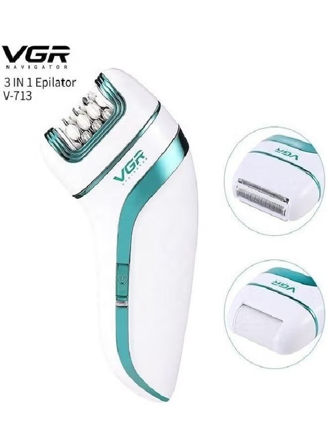 ماكينة الحلاقة النسائي VGR 713 3*1