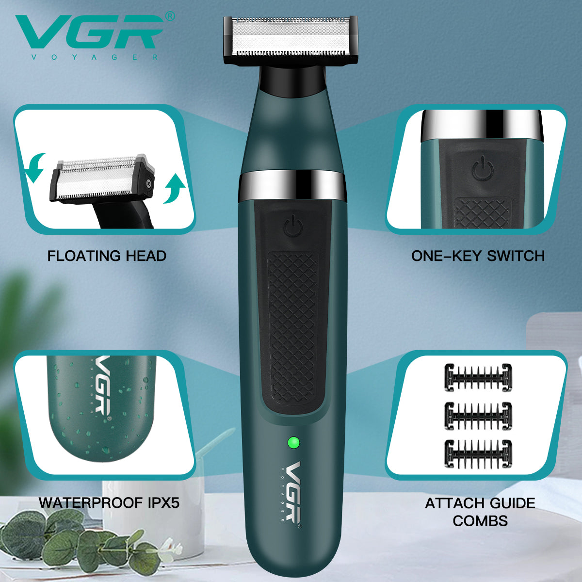 ماكينة حلاقة وتنعيم VGR 393