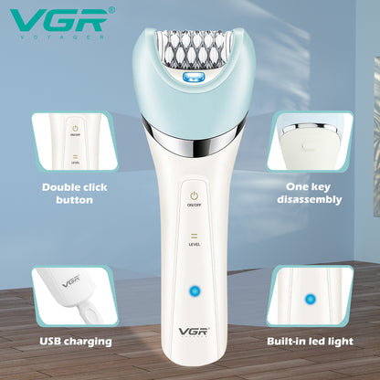ماكينة ازالة الشعر النسائية VGR 703 5*1