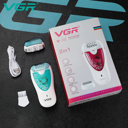 ماكينة ازالة الشعر النسائية VGR 722
