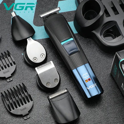 ماكينة حلاقة وتحديد الشعر الاحترافية VGR V-108 - أداء دقيق وتصميم عصري
