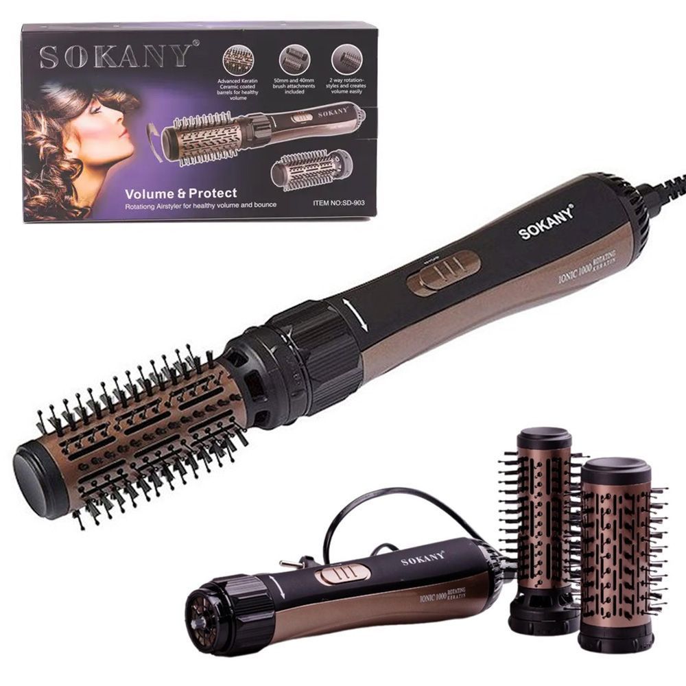 فرشة استشوار دوار سوكاني SD-903 2*1